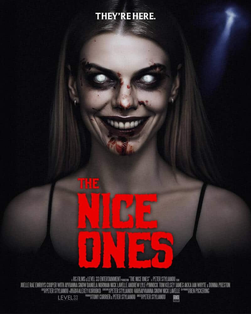 Poster for The Nice Ones, a psychological horror film from Level 33 Entertainment