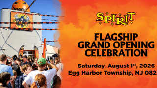 Spirit Halloween Flagship Grand Opening Celebration August 1 2026 promo graphic