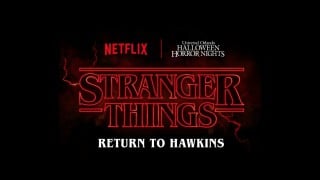 Stranger Things Return to Hawkins lagoon show at Halloween Horror Nights 35