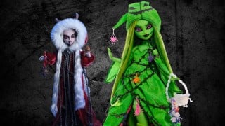 Monster High Skullector Krampus and Oogie Boogie dolls for 2026