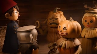 Over the Garden Wall Chapter 2 figure set Pottsfield Pumpkin People from Mondo