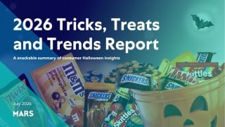 Mars 2026 Tricks, Treats and Trends Report title slide