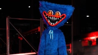 Poppy Playtime Huggy Wuggy and CatNap animatronics for Halloween 2026