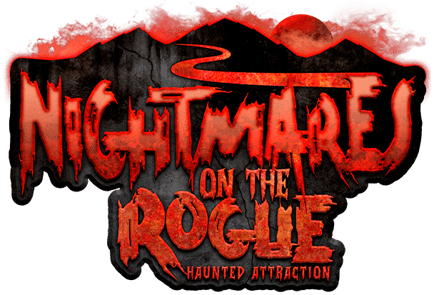 Nightmares on the Rogue Haunted Attraction logo