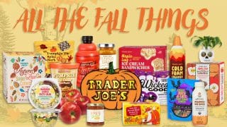 Trader Joe's official All the Fall Things 2026 lineup of fall and Halloween products