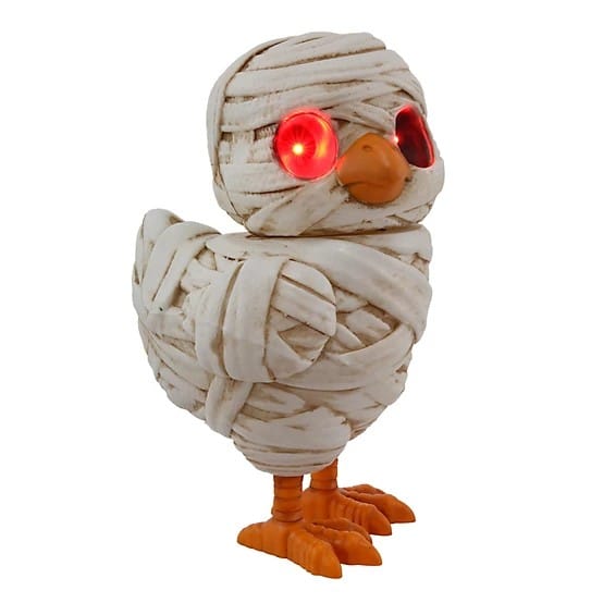 The Red Shed 12 in. Mummy Chick Halloween Animatronic