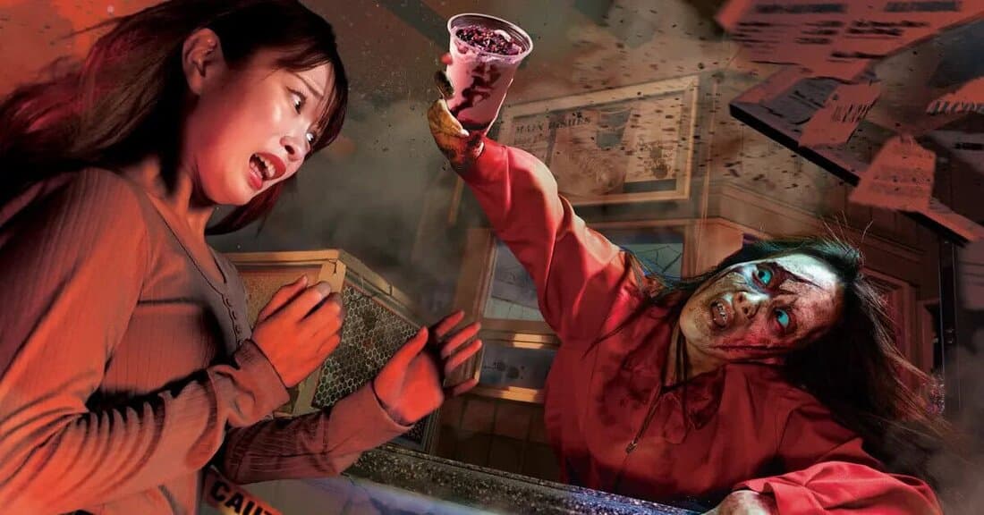 Universal Studios Japan Halloween Horror Nights 2026 food, drinks, and merchandise